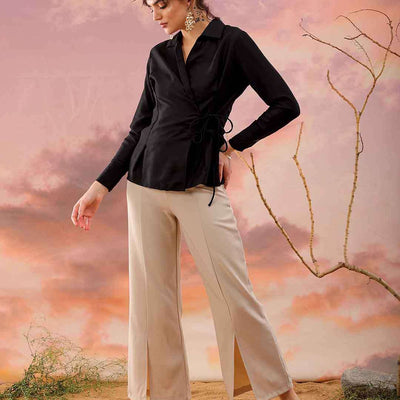Women Solid Top