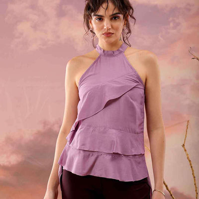 Women Solid Top