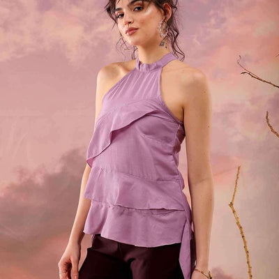 Women Solid Top