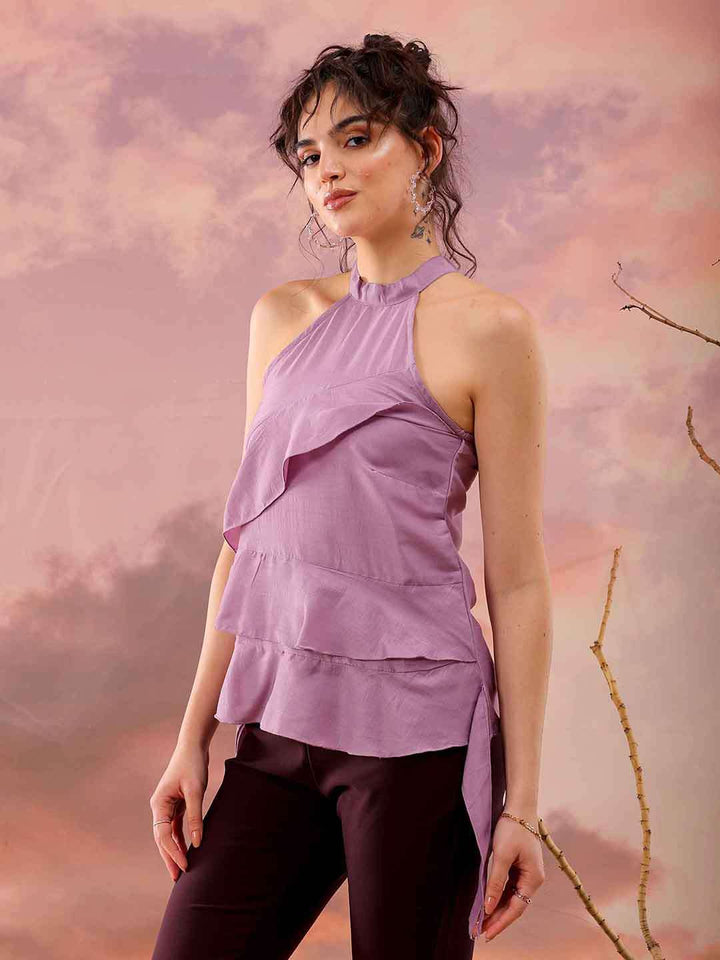 Women Solid Top