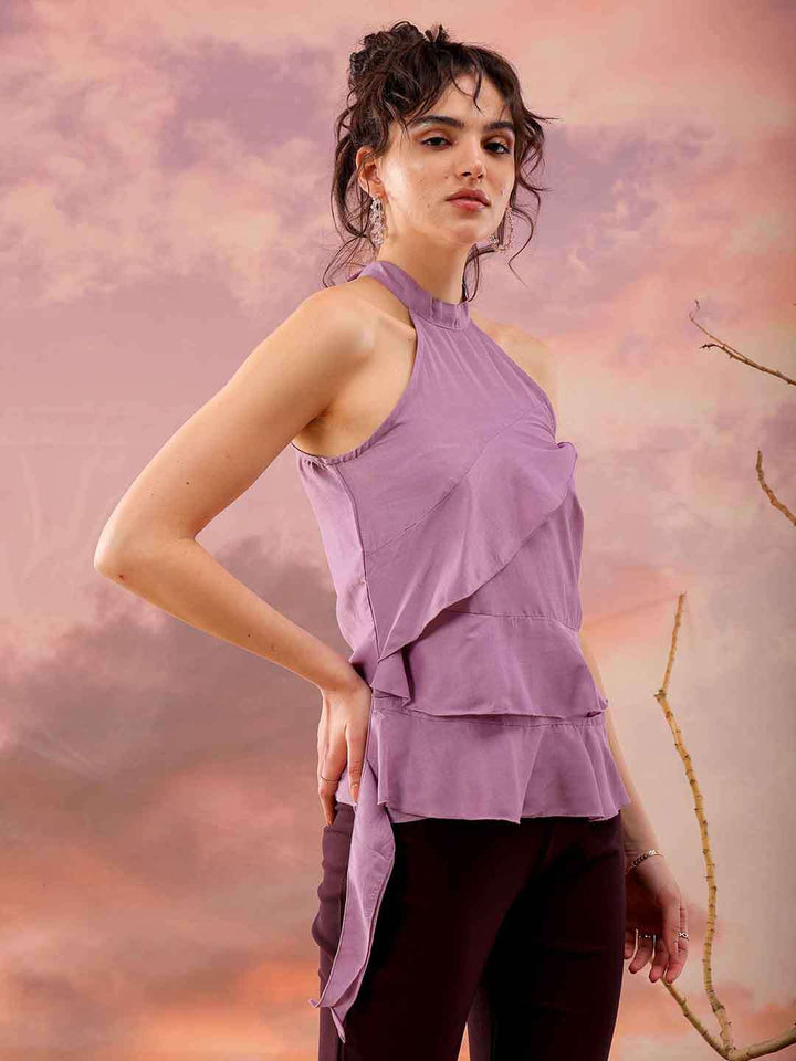 Women Solid Top