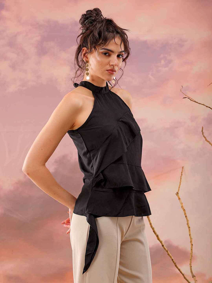 Women Solid Top