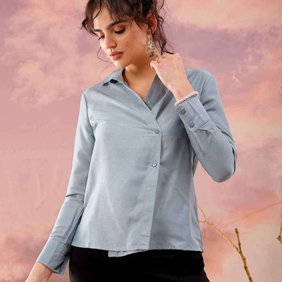 Women Solid Top