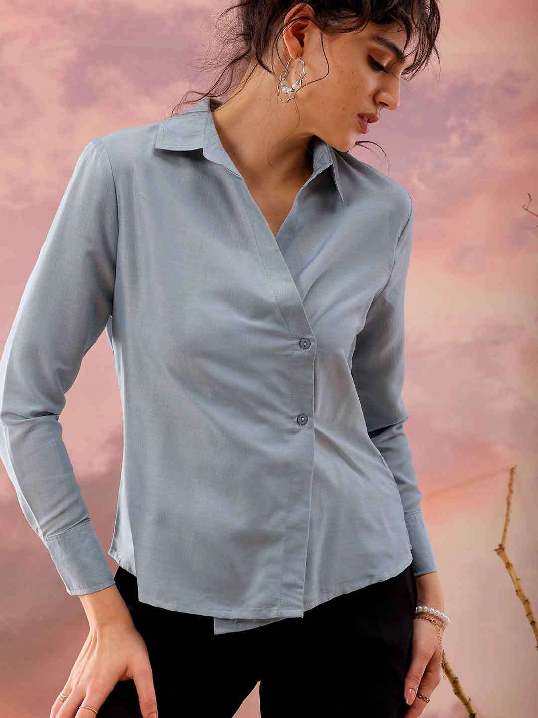 Women Solid Top