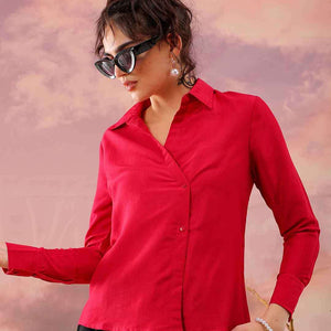 Women Solid Top
