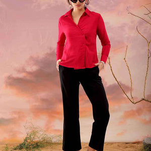 Women Solid Top