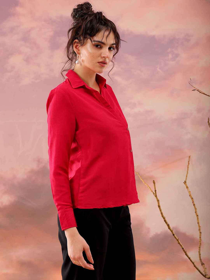 Women Solid Top