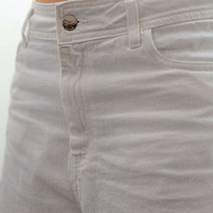 Women's White Solid Bootcut Jeans