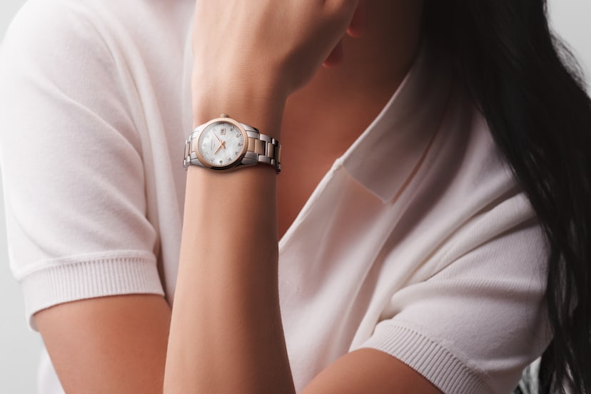 Longines Conquest Mother of Pearl dial Women 29.05mm