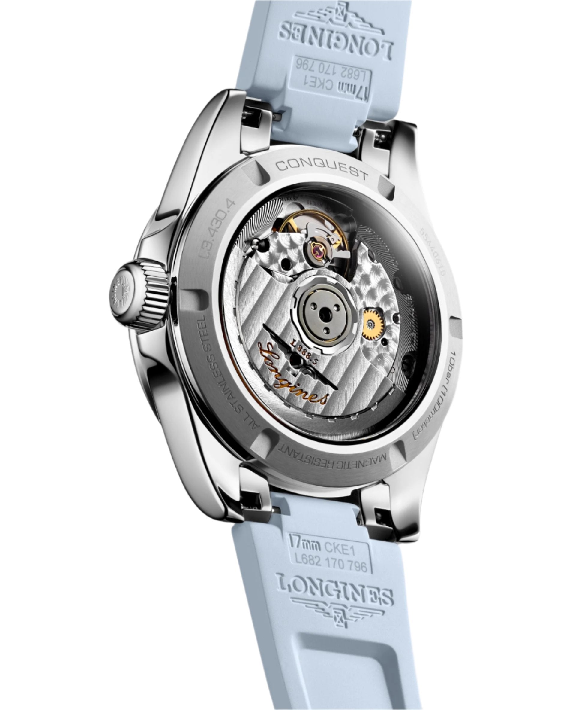 Longines Conquest Sunray Blue Dial Men 34mm