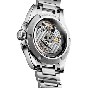 Longines Conquest Sunray Pink Dial Men 34mm