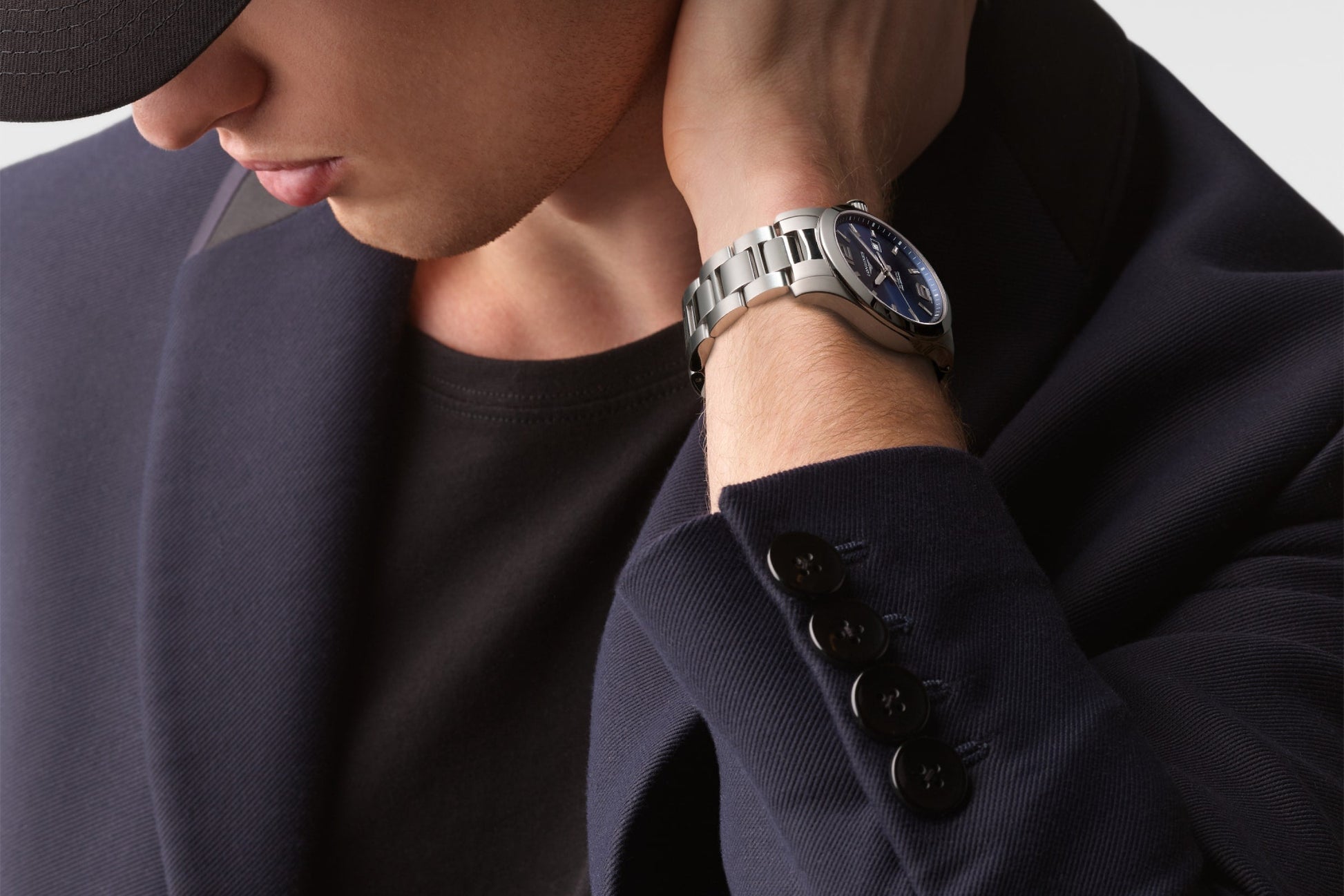 Longines Conquest  Blue dial Men 43mm