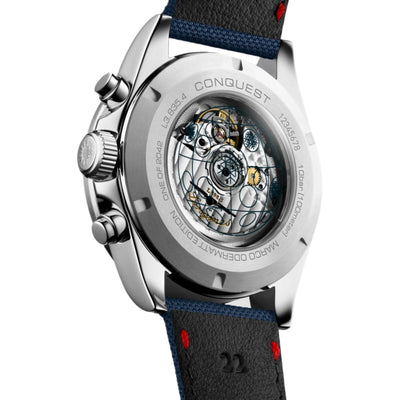 Longines Conquest Marco Odermatt Sunray Blue Dial Men 42mm