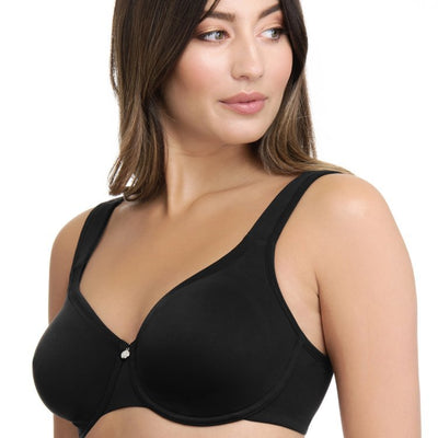 Ultimo Contour Support Non-Padded Wired Bra - Black