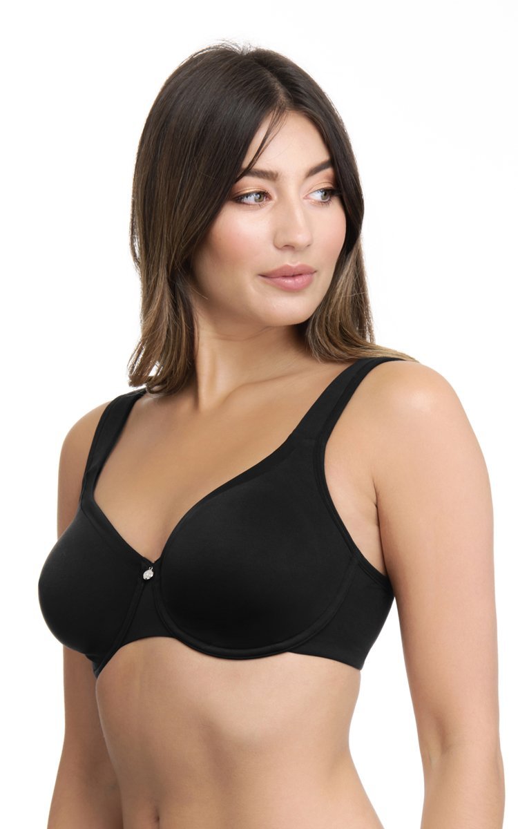 Ultimo Contour Support Non-Padded Wired Bra - Black