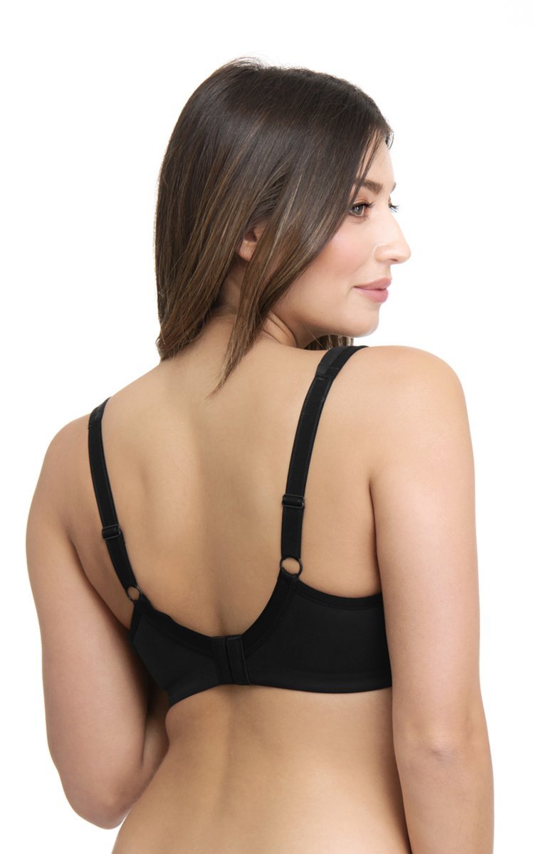 Ultimo Contour Support Non-Padded Wired Bra - Black