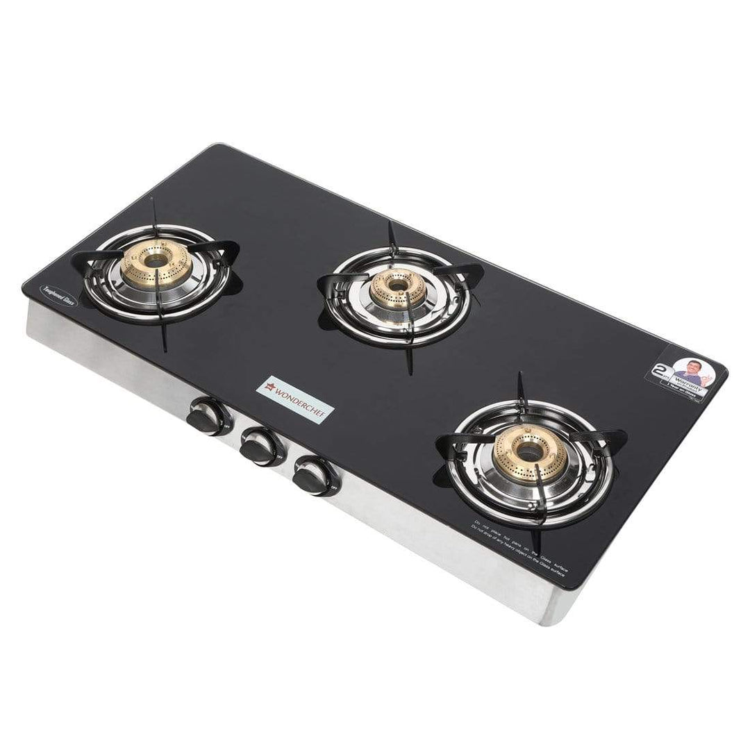 Zest 3 Burner Glass Cooktop