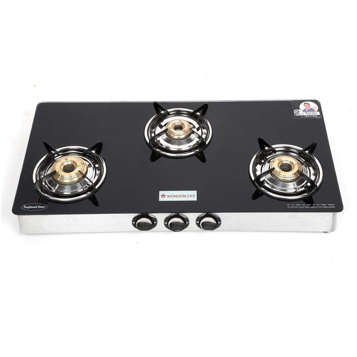 Zest 3 Burner Glass Cooktop