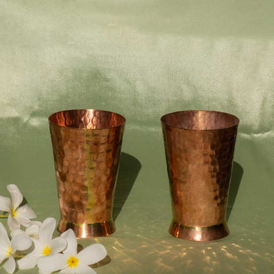 Copper Glass Set of 2 in a gift box