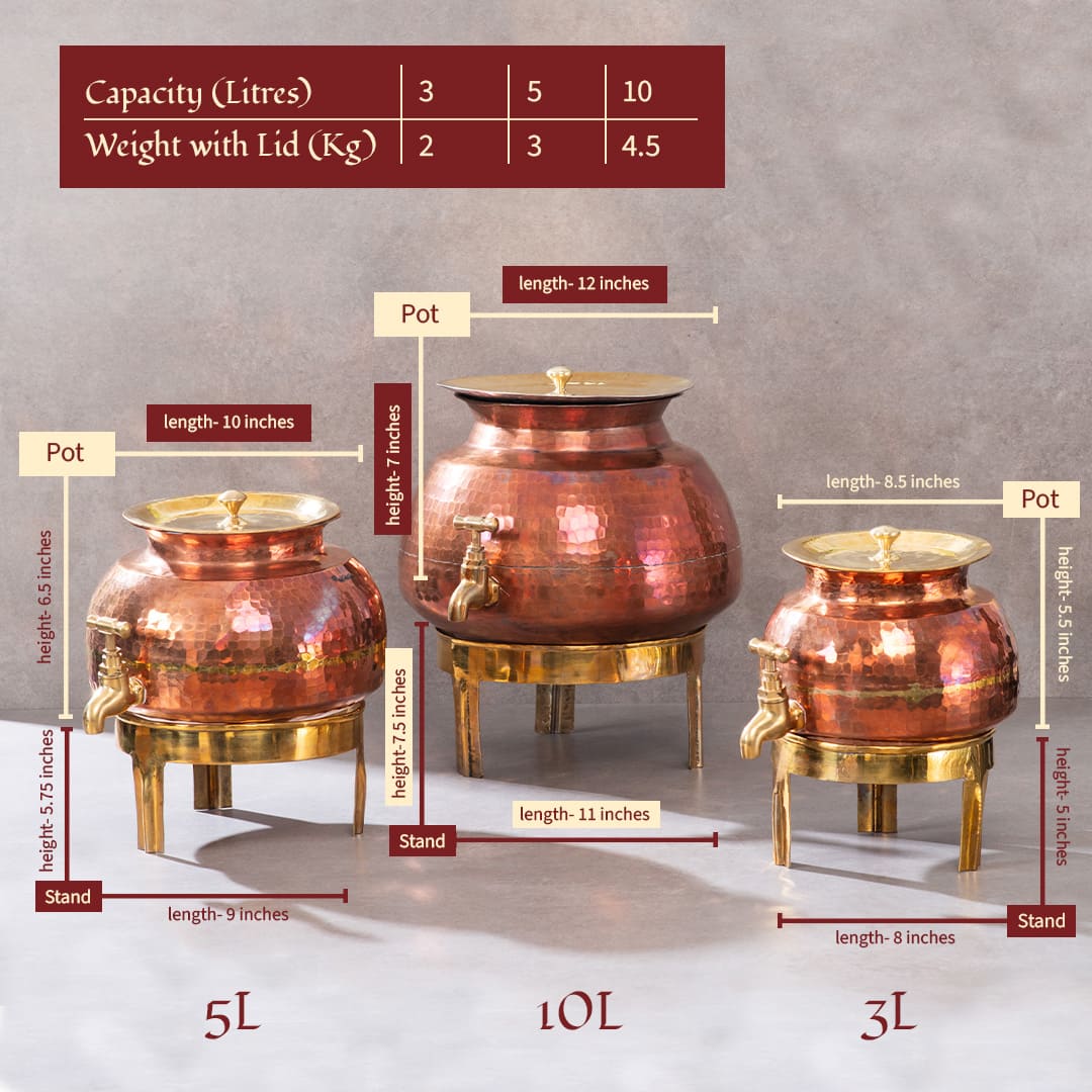 Copper Water Dispenser