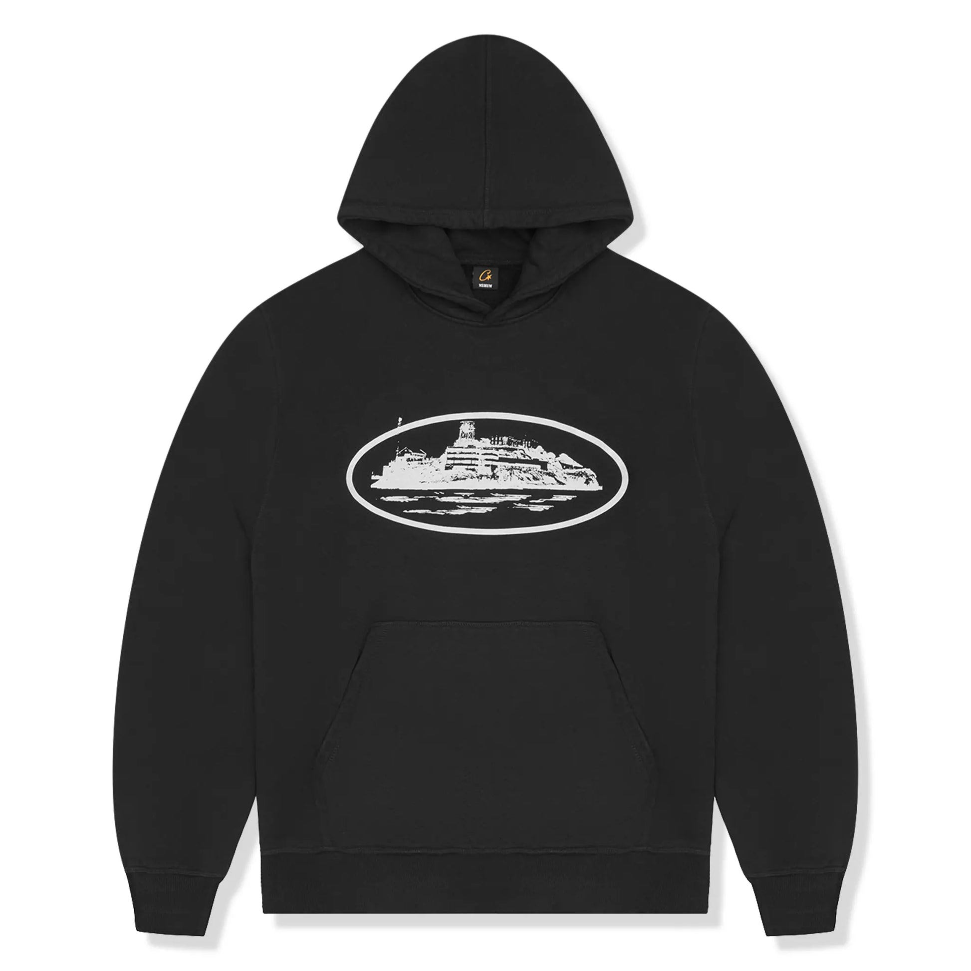 Corteiz CRTZ Alcatraz Black Hoodie