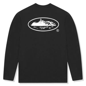 Corteiz OG Island Long Sleeve Black T Shirt