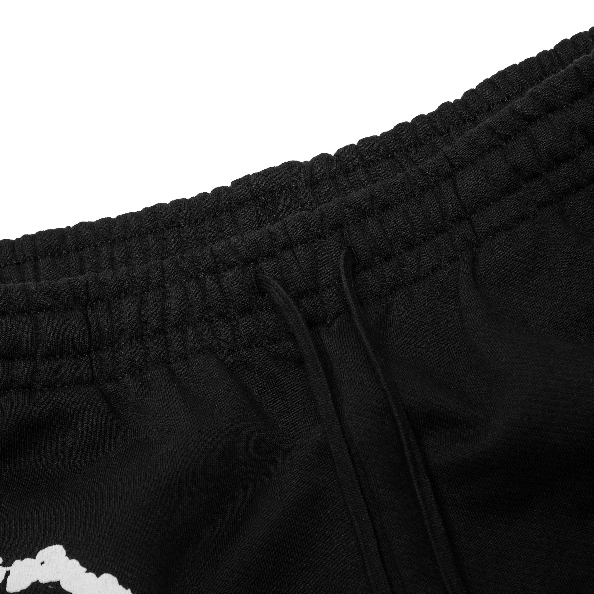 Corteiz x Denim Tears Island Wreath Black Sweatpants