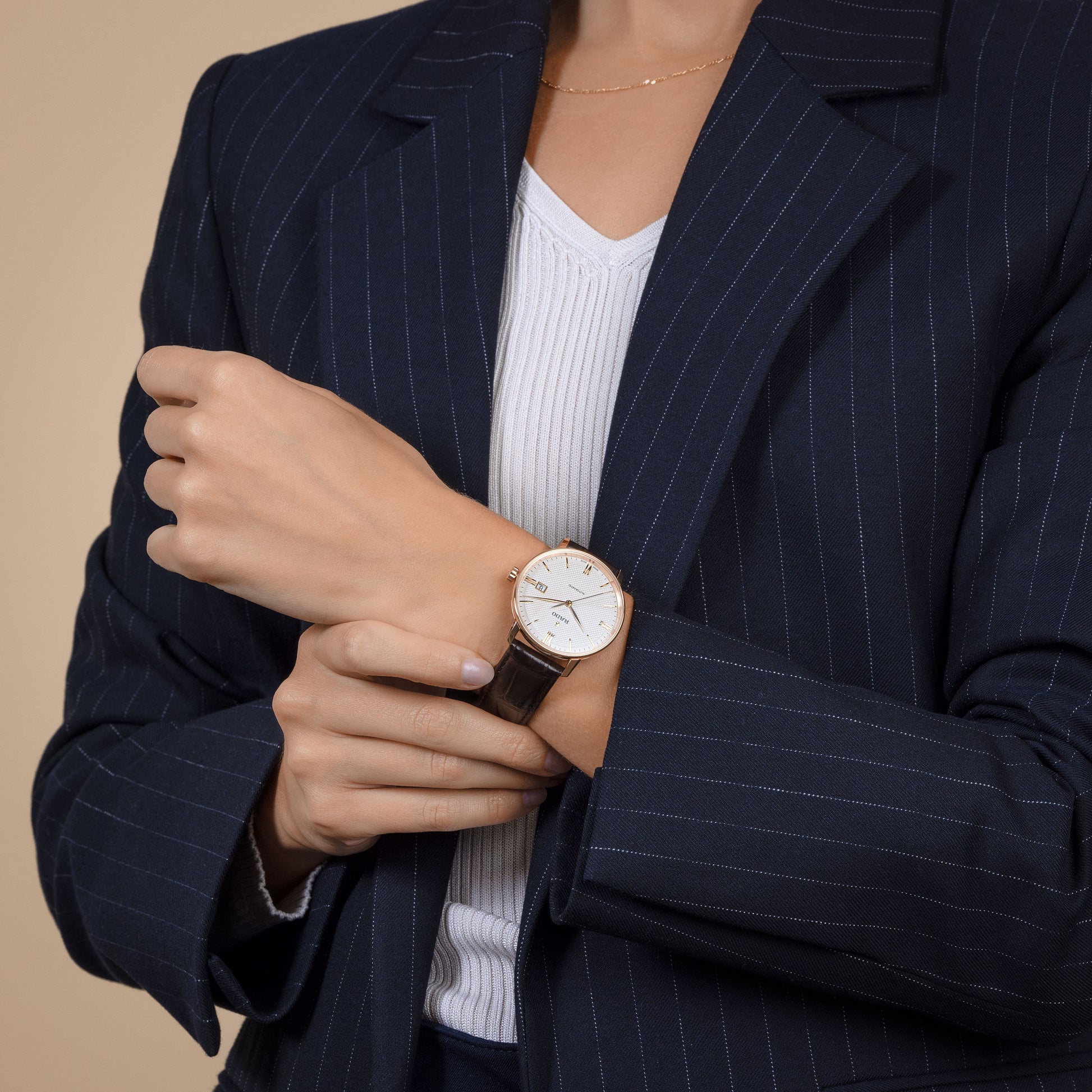 Rado Coupole Automatic White Dial Unisex 37.7MM