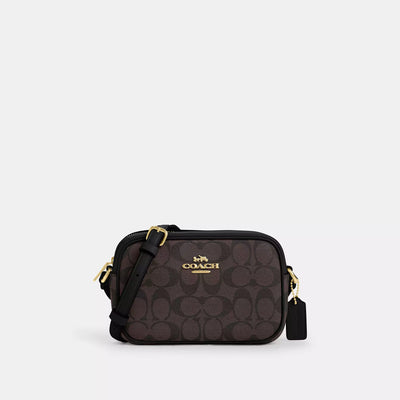 Coach Mini Jamie Camera Bag In Signature Canvas