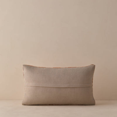 Vintage Lumbar Pillow No. 322, 12" x 20"