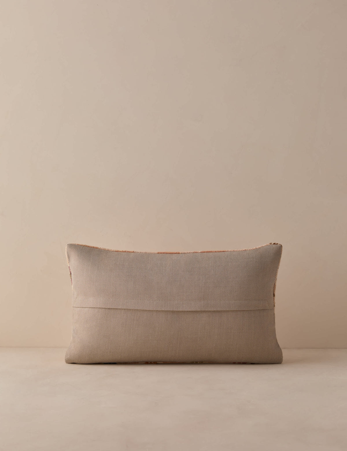 Vintage Lumbar Pillow No. 322, 12" x 20"