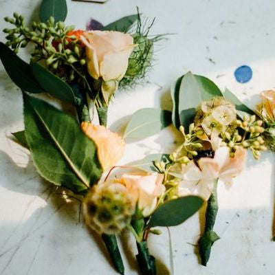 Blush and Apricot Rustic Autumn Wedding