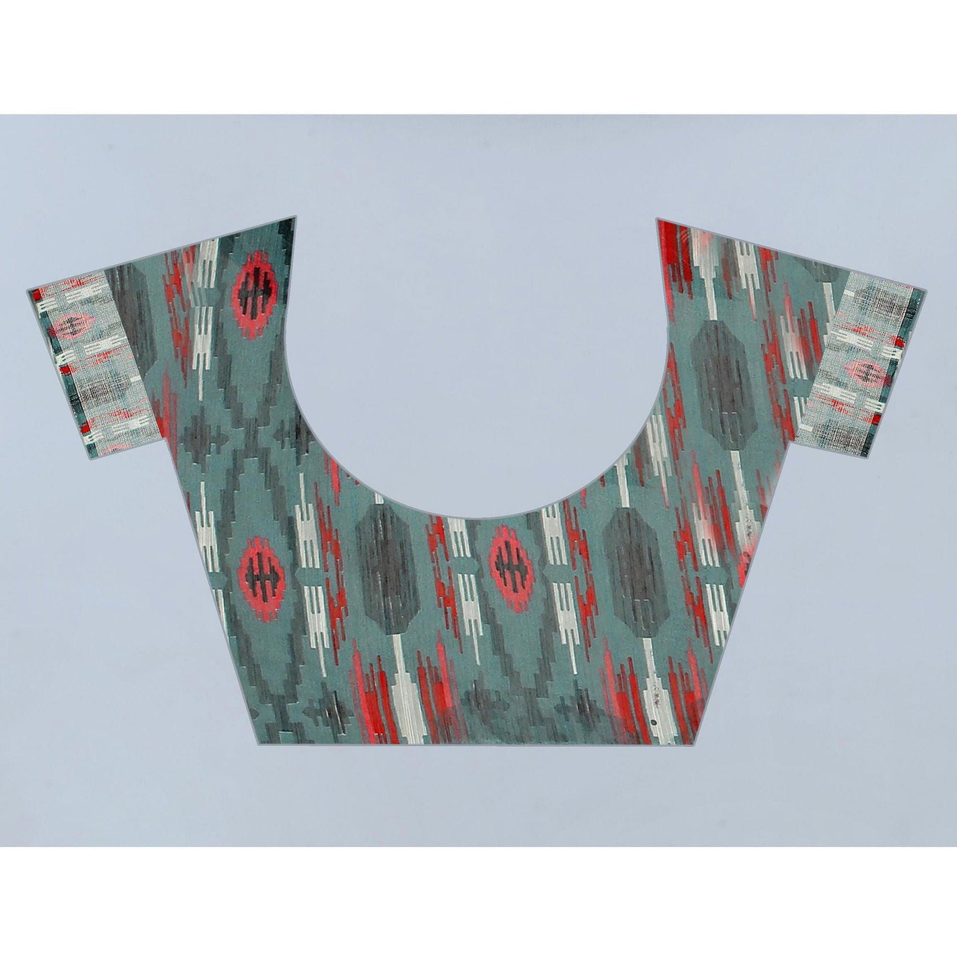 Cream Casual  Wear Printed Chanderi Silk Saree