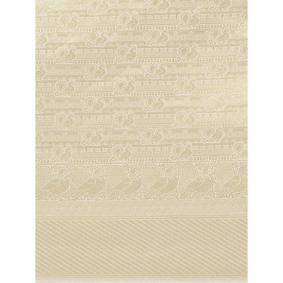 Cream Festive Wear Woven Kanjivaram Silk Saree