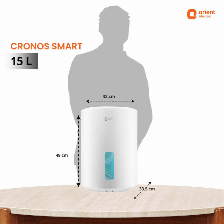 Cronos Smart Polymer Storage Water Heater (Geyser) | Remote Control Geyser