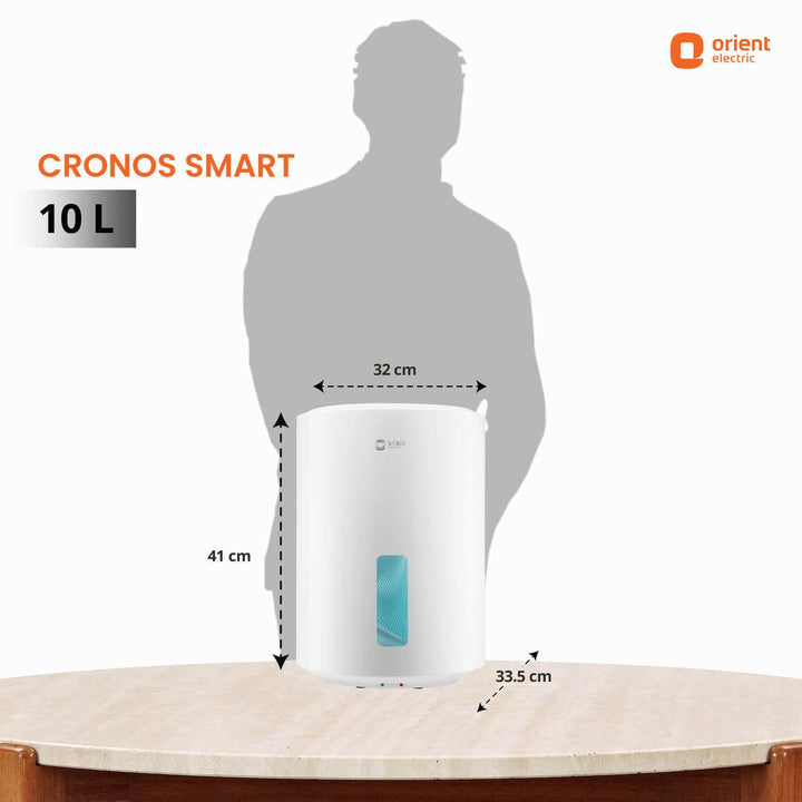 Cronos Smart Polymer Storage Water Heater (Geyser) | Remote Control Geyser