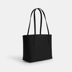 Coach Small City Tote Bag Gold/Black