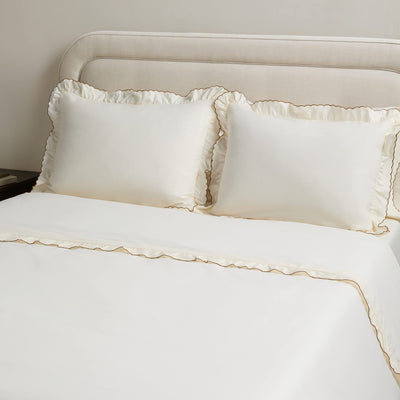 Hatton Scalloped Percale Sham