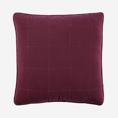 Antwerp Large Quilted Euro Sham by Pom Pom at Home