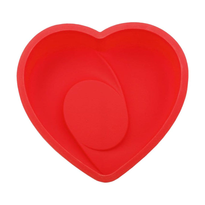 Pavoni Platinum Silicon Heart Shaped Cake Mould.