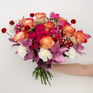 Cupid's Flirty Pink DIY Flower Kit