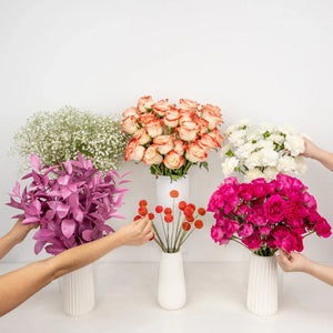 Cupid's Flirty Pink Bouquet Bar Flower Kit