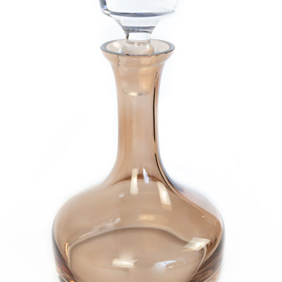 Estelle Colored Decanter- Vogue {Mocha Mousse (Our Amber Smoke)}