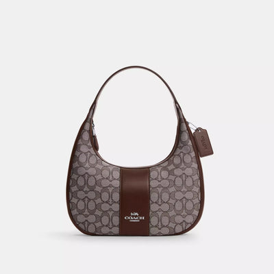 Coach Carmen Shoulder Bag In Signature Jacquard