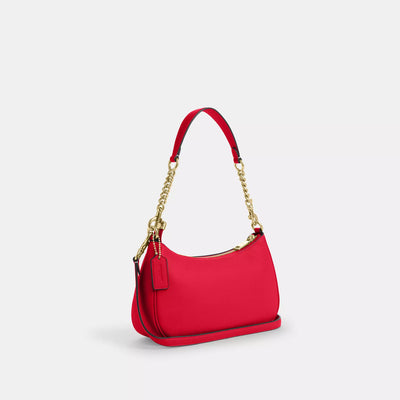 Coach Teri Shoulder Bag Bold Red