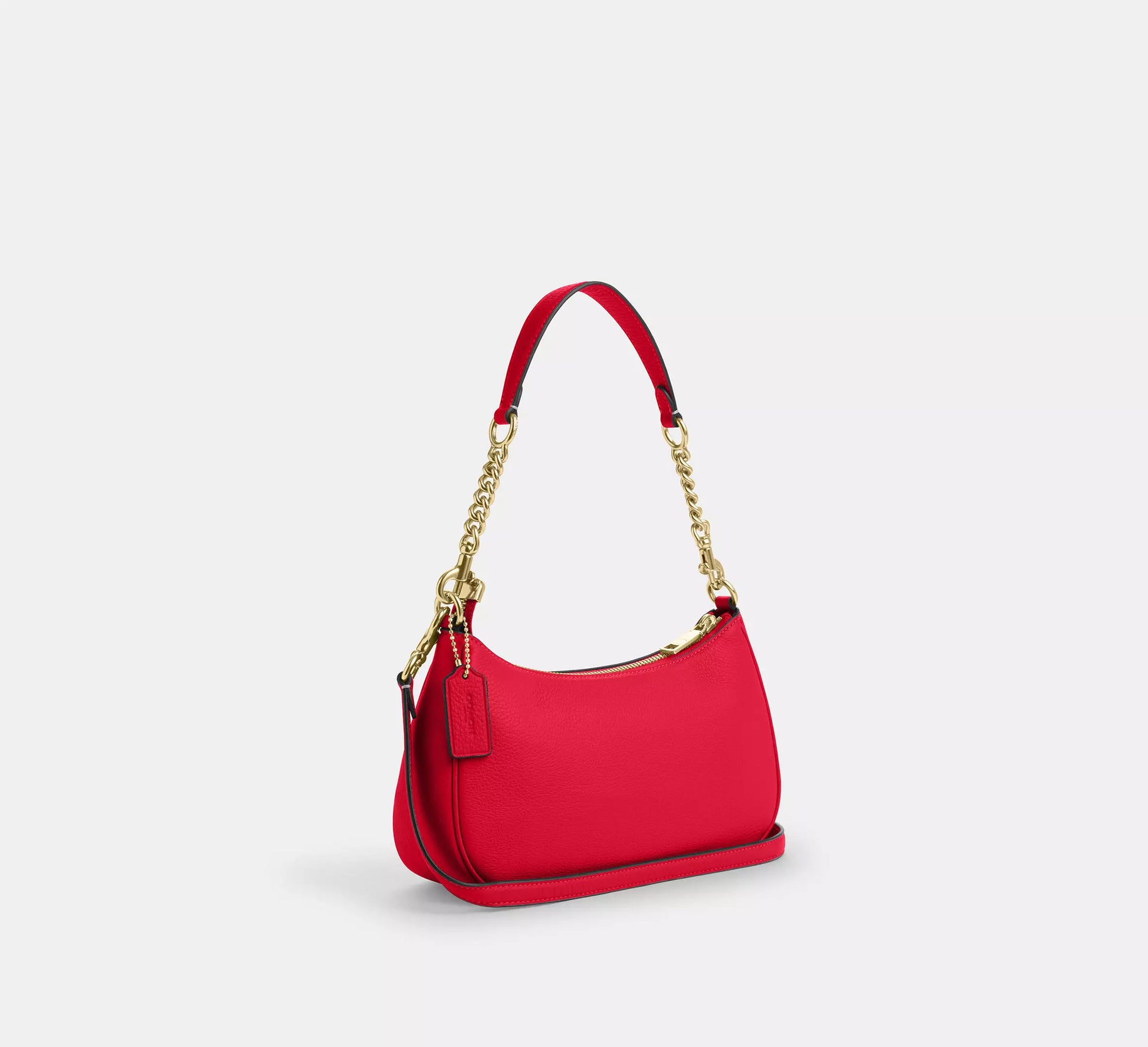 Coach Teri Shoulder Bag Bold Red