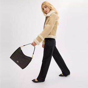 Coach Laurel Shoulder Bag In Signature Canvas