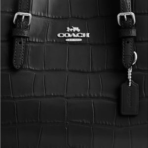 Coach Mollie Tote Bag 25 Black