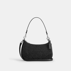 Coach Teri Shoulder Bag Silver / Black
