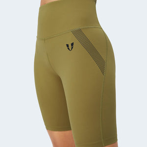 Power Cycling Shorts - Moss Green